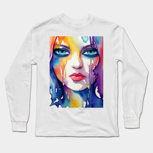 i fell in love with your blue eyes Long Sleeve T-Shirt